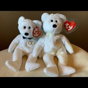 TY Beanie Babies Mr & Mrs